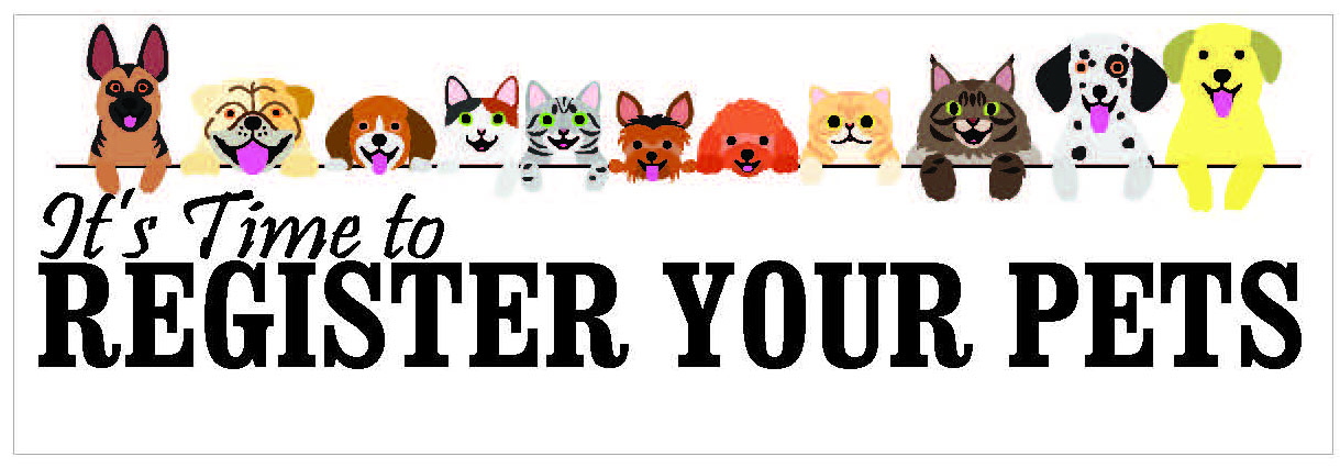 Register your pets