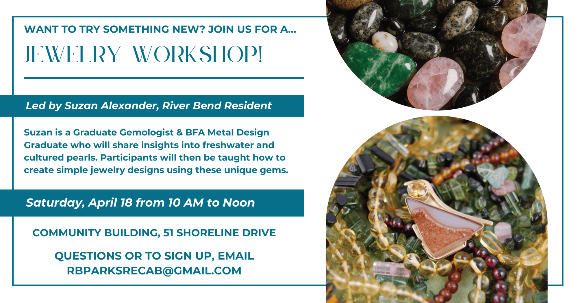 JEWELRY WORKSHOP FLYER